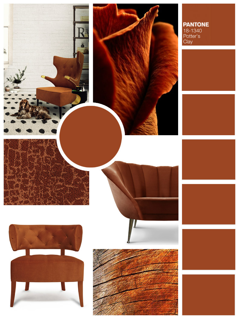 Color Trends For Next Season: Inspiring Mood Boards by BRABBU_Potter's Clay